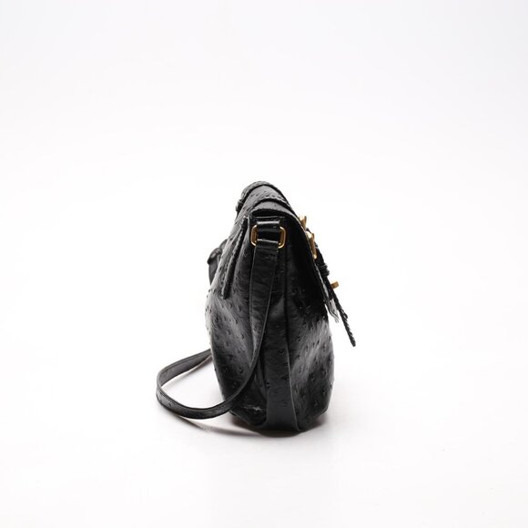 MARC BY MARC JACOBS. Shoulder bag, ostrich imitation, 2000s
